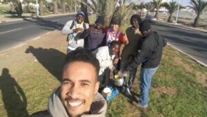 “أزنزار” ..الشاب الذي أدخل الفرحة على قلوب أفارقة أكادير ليلة “إيض إيناير”