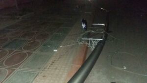 عاجل +صور:سيارة خفيفة تدهس شابين كانا بصدد عبور الطريق