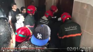 أكادير(+فيديو): حريق مهول بمحل تجاري يتسبب في احتراق 3 شقق سكنية