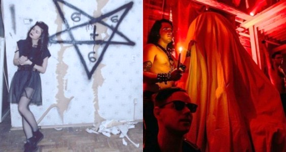 قاصر ماسونية تعبد الشيطان وتغتصب شقيقتها