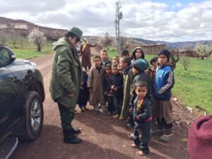 +صور:والي اكادير تزور المناطق المتضررة من الصقيع، وتقف على مشاهد مؤلمة، وتوزع المساعدات على المتضررين