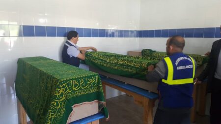 متخصصون يلجأون إلى "أنسجة الأذن" لكشف هوية الجثت المتفحمة في محرقة حافلة أكادير