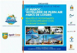 “فندقة الهواء الطلق ومجمعات الترفيه”موضوع يوم دراسي بأكادير‎