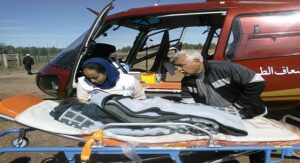 المروحيات الطبية لوزارة الصحة تواصل تدخلاتها لإنقاذ حالات صحية حرجة