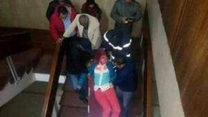 خطير بالصور:مستشار جماعي ”يشرمل” منتخبة ويرسلها في حالة حرجة إلى المستشفى