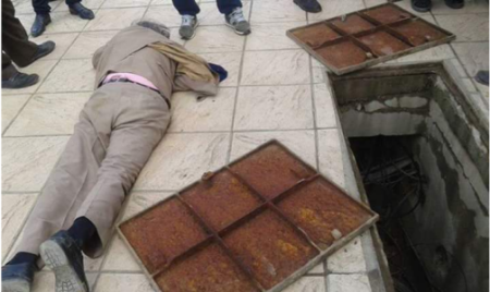 فضيحة بالصور: شخص في الخمسينات سقط في ''قادوس" لم تغلق بالوعته وهذا ما وقع