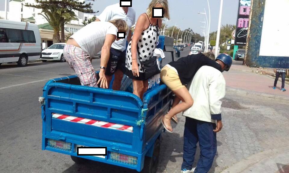 “تريبورتور”.. وسيلة جديدة لنقل السياح في سوس