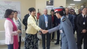 بالصور:الوالي العدوي تحل بمطار أكادير المسيرة لهذا السبب