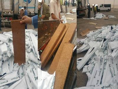 عااجل بالصور.. انفراد:الجمارك المغربية ببوابة الكركرات تضبط كميات كبيرة من “الحشيش” في شاحنتين قادمتين من اشتوكة في اتجاه موريطانيا