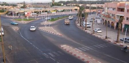 مدخل مدينة أيت ملول الشمالي بدون إنارة عمومية