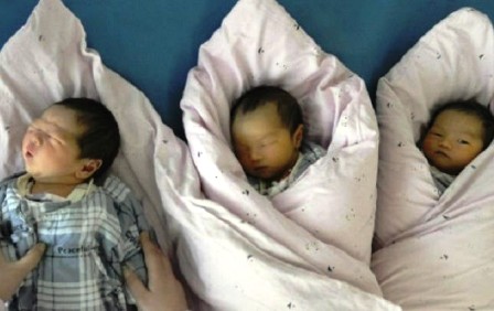 امرأة تنجب مرتين خلال أسبوع واحد!