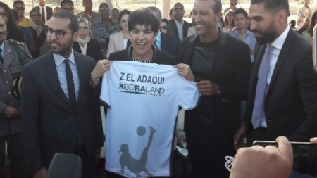 بالصور:مصطفى حجي يفتتح أكاديميته لكرة القدم تحمل اسم "كورة لاند" بأكادير