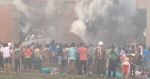 حريق مهول يأتي على سوق تجاري بتافراوت بسبب “شارجور” وهذه هي التفاصيل