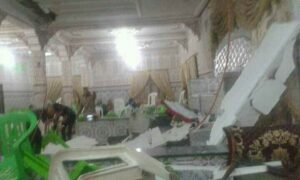 فاجعة:سقوط سقف قاعة الحفلات على رؤوس المدعوين يوقع العديد من الضحايا