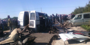 فاجعة طرقية جد بشعة بين 3 سيارات في الطريق السيار وأنباء عن سقوط قتلى