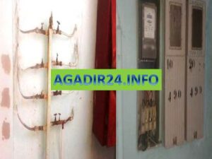 فضيحة بالصور:سرقة الماء و الكهرباء بعدادات الجماعة الحضرية لأكادير في ظروف مشبوهة