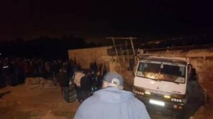 فاجعة: قتلى و جرحى في حادث انهيار بناية بسبب شاحنة نقل مواد للبناء