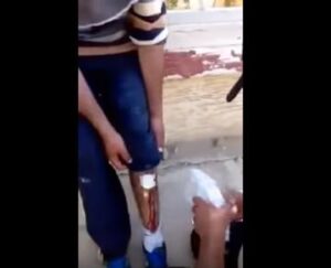 مجندون جزائريون يخرجون للاحتجاج والدرك يطلق عليهم الرصاص المطاطي