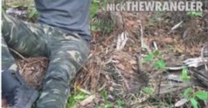 خطير:شاب في مواجهة مع أفعى سامة