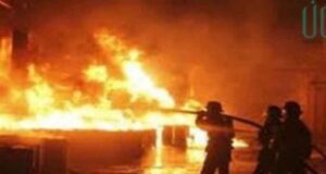 حريق مهول بالداخلة يتسبب في خسائر مادية كبيرة