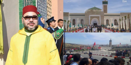 الملك يُدشن 'مسجدا ويطلق عليه إسم "الأميرة للا سلمى''