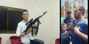 خطير بالصورة:شاب من الريف بوجه مكشوف يهدد بحمل السلاح والمغاربة يطالبون باعتقاله