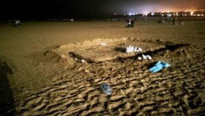 “النفايات” …الوجه الآخر لحملات الافطار الجماعي بشاطئ أكادير