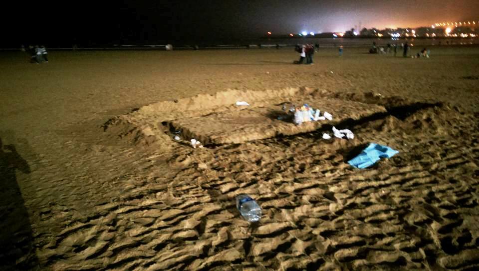 “النفايات” …الوجه الآخر لحملات الافطار الجماعي بشاطئ أكادير