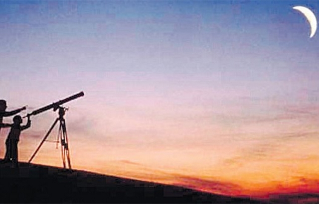 دول تعلن عيد الفطر يوم الاثنين وترقب في أخرى 12 27072014 hilel 528x338 1