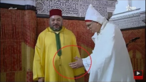 لقطة في قمة إحراج اليوم بعد أداء الملك محمد السادس صلاة عيد الفطر