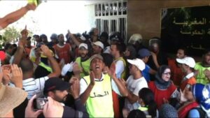 تنسيقية أطر 20 يوليوز تعود للإحتجاج في الشارع العام.