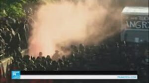 مظاهرات عنيفة و غاضبة في هامبورغ