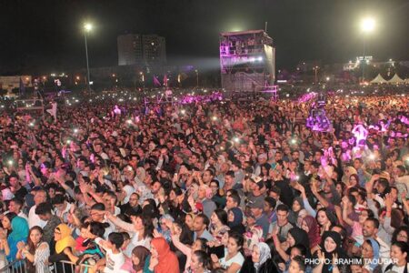 اختتام فعاليات الدورة 14 من مهرجان تيمتار بحضور فاق 200 الف متفرج