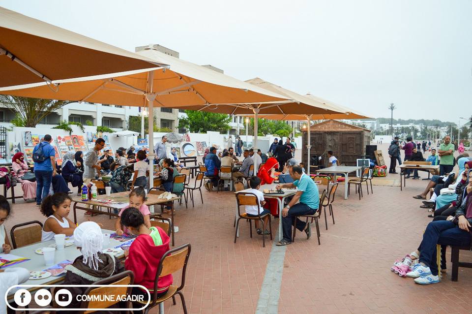 بالمجان : افتتاح فضاء الطفل بساحة التلال بكورنيش اكادير