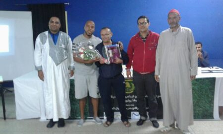اتحاد بن سركاو يكرم الزميل"عبد الواحد رشيد"صاحب برنامج "الرياضة في أسبوع"