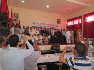 كلميم:جماعة افران الاطلس الصغير تخلق الحدث في حفل التمييز السنوي بتكريم المتفوقين و المتقاعدين