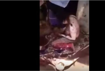 فيديو لاينصح به لإصحاب القلوب الضعيفة:لحظة احتراق سيدة بتارودانت