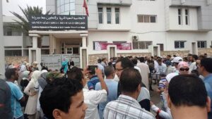 أكادير : الأساتذة “المحليون” يواصلون اعتصامهم أمام أكاديمية سوس ماسة (+صور)