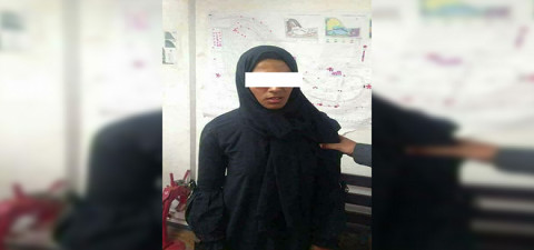 ضبط لص يرتدي ملابس نسائية وهاشنو كان ناوي يدير +صور