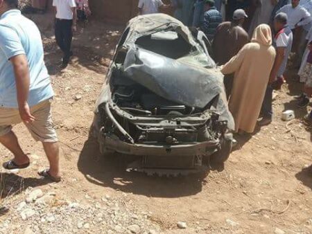 تارودانت: وقوع حادثة سير خطيرة (+صور)