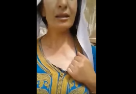 +فيديو : سيدة تستغيث و تطلب النجدة.. زوجي حاول ذبحي!