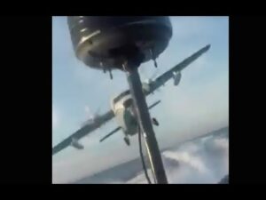 فيديو . طائرة تطارد زورق محمل بالحشيش في الشمال