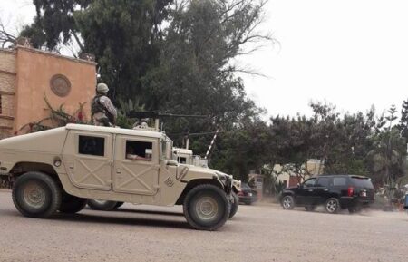 +صور:مدرعات حربية وجنود أميركيون يظهرون بأكادير