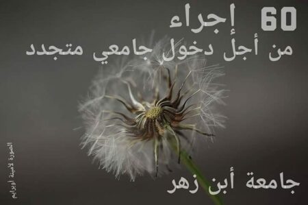 60 اجراء من أجل دخول جامعي لائق بجامعة ابن زهر بأكادير