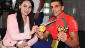 لهذا السبب البطل ربيعي و زوجته أمام القضاء.