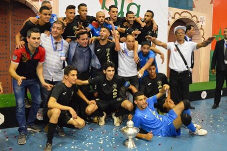 +صور: صقر أكادير يتوج بلقب دوري الأربعة الكبار للفوتصال