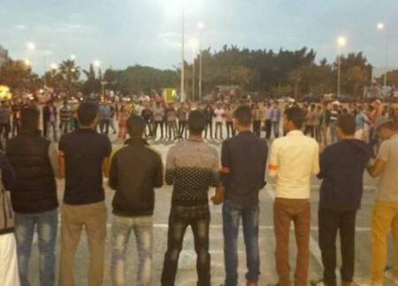 العشرات يقفون احتجاجا بأكادير بسبب ثورة العطش