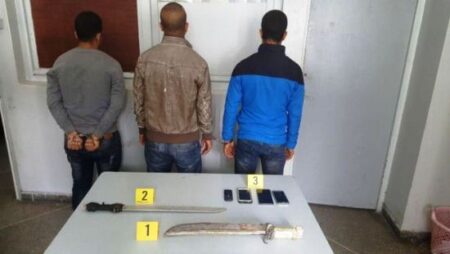 أولاد تايمة : مصالح الأمن تحصل على صيد ثمين بعد توقيف عصابة إجرامية خطيرة