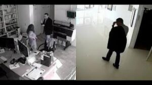 “الكاميرا” تطيح بسارق حاسوب من وسط شركة…