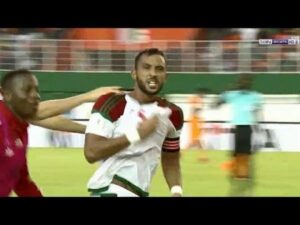 +فيديو الأهداف:المنتخب الوطني ينهي الشوط الأول أمام الفيلة بفوز هام 11 a 85